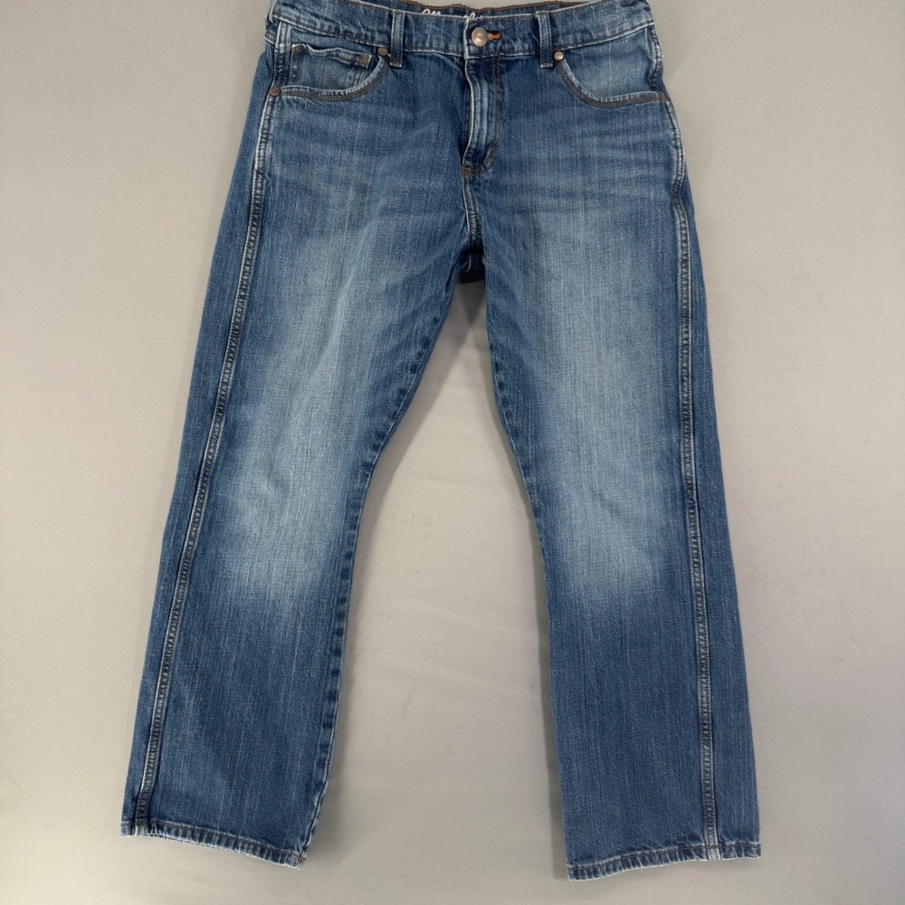 Wrangler Retro Relaxed Bootcut Jeans Mens 33x32 Medium Wash Blue Denim Stretch
